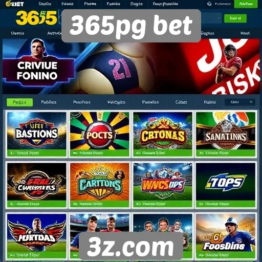 Principais jogos disponíveis no 365pg bet