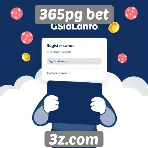 Cadastro simplificado no site 365pg bet